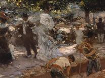 In the Garden, 1898-Gaston De Latouche-Giclee Print