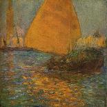 'La Voile Jaune', c1905-Gaston La Touche-Giclee Print