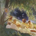 The Boating Trip-Gaston Latouche-Framed Giclee Print