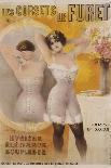 Les Corsets Le Furet Poster-Gaston Noury-Giclee Print