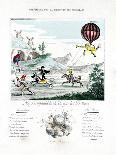 The Parachute of Fauste Veranzio, 1617-Gaston Tissandier-Mounted Giclee Print