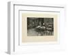 Gaston Tissandier, French Balloonist, Seated at a Desk in His Study-Henri Thiriat-Framed Giclee Print