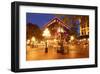 Gastown Historical Steam Clock-null-Framed Art Print