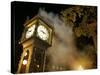 Gastown's Famous Steam-Powered Clock, Vancouver, Canada-Lawrence Worcester-Stretched Canvas