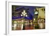 Gastown Steam Clock Vancouver-null-Framed Art Print