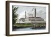 Gasworks on Regent's Canal, London, 1828-Thomas Hosmer Shepherd-Framed Giclee Print