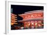 Gate and Pagoda of Senso-Ji Shrine in Tokyo, Japan.-SeanPavonePhoto-Framed Photographic Print