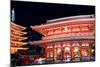 Gate and Pagoda of Senso-Ji Shrine in Tokyo, Japan.-SeanPavonePhoto-Mounted Photographic Print