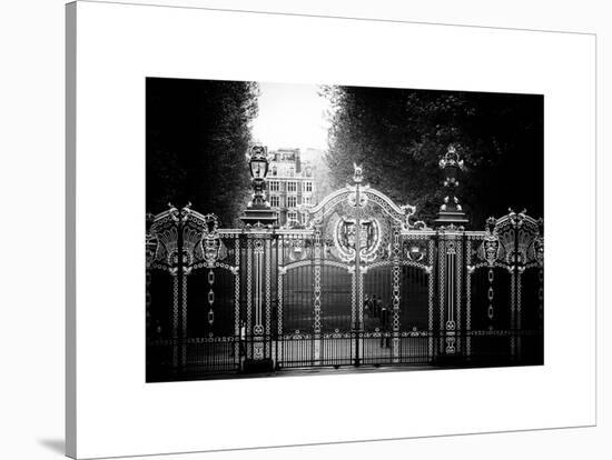 Gate at Buckingham Palace - Green Park - London - UK - England - United Kingdom - Europe-Philippe Hugonnard-Stretched Canvas