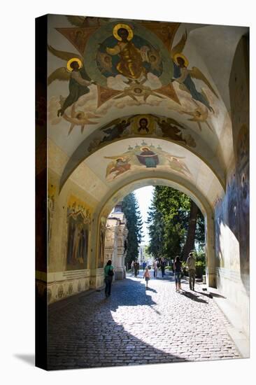 Gate Church of John the Baptist in Trinity Lavra of St. Sergius-Michael Runkel-Stretched Canvas