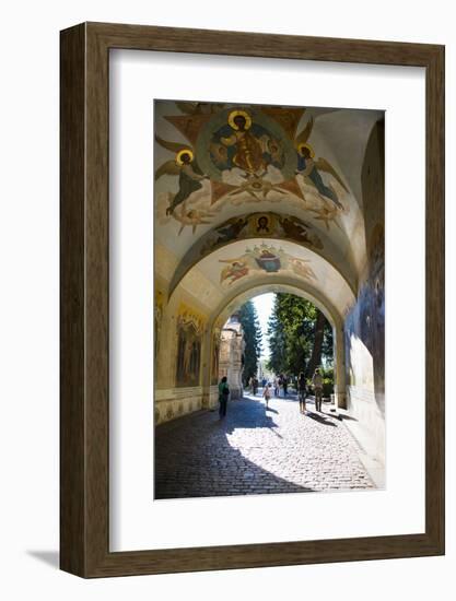 Gate Church of John the Baptist in Trinity Lavra of St. Sergius-Michael Runkel-Framed Photographic Print