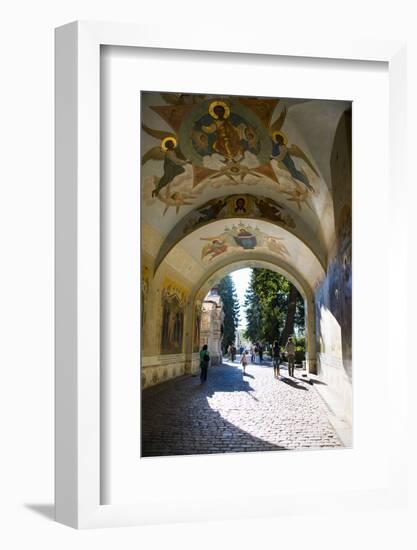 Gate Church of John the Baptist in Trinity Lavra of St. Sergius-Michael Runkel-Framed Photographic Print