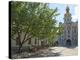 Gate Church of the Trinity, Kiev-Pechersk Lavra, UNESCO World Heritage Site, Kiev, Ukraine, Europe-Graham Lawrence-Stretched Canvas