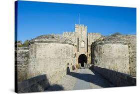 Gate D'Amboise, the Medieval Old Town, City of Rhodes-Michael Runkel-Stretched Canvas