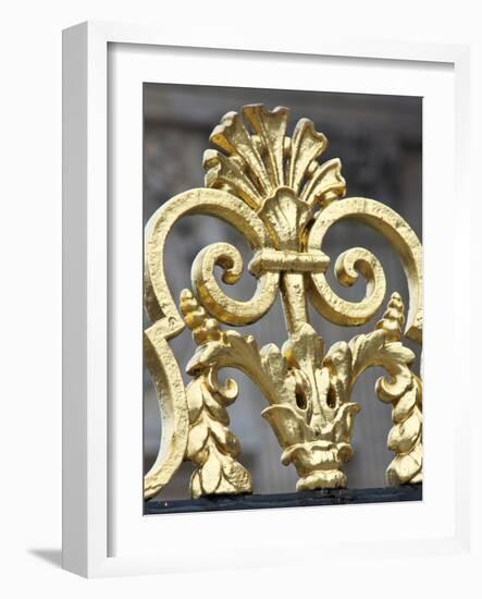 Gate detail, Paris, France-William Sutton-Framed Photographic Print