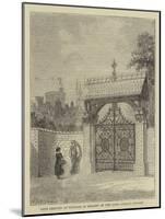 Gate Erected at Windsor in Memory of the Late Charles Knight-Percy William Justyne-Mounted Giclee Print