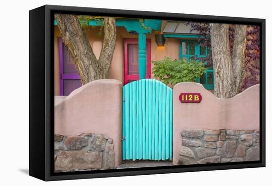 Gate I-Kathy Mahan-Framed Stretched Canvas