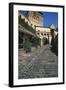 Gate in Citadel Walls under Clock Tower-null-Framed Photographic Print