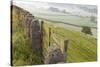 Gate in Stone Wall and Field-Miles Ertman-Stretched Canvas