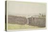 Gate in the Garden Wall-Caspar David Friedrich-Stretched Canvas