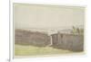 Gate in the Garden Wall-Caspar David Friedrich-Framed Giclee Print