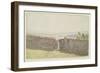 Gate in the Garden Wall-Caspar David Friedrich-Framed Giclee Print