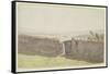 Gate in the Garden Wall-Caspar David Friedrich-Framed Stretched Canvas