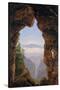 Gate in the Rocks - Karl Friedrich Schinkel (1781-1841). Oil on Canvas, 1818. Dimension : 74X48 Cm.-Karl Friedrich Schinkel-Stretched Canvas