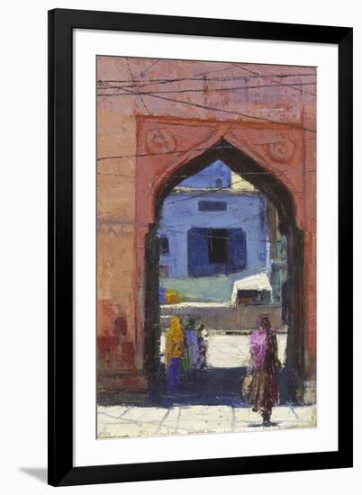 Gate, Jodphur, 2017-Andrew Gifford-Framed Giclee Print