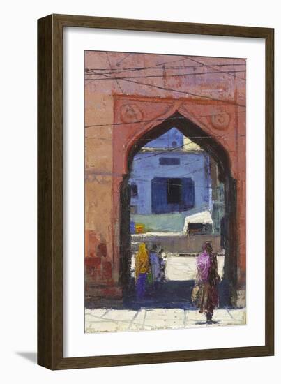 Gate, Jodphur, 2017-Andrew Gifford-Framed Giclee Print