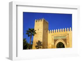 Gate Near King's Palace, Fez, Morocco, North Africa, Africa-Neil-Framed Photographic Print