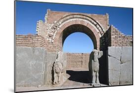 Gate, Northwest Palace, Calah (Nimrud), Iraq, 1977-Vivienne Sharp-Mounted Photographic Print