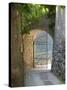 Gate of a Villa, Ravello, Salerno, Campania, Italy-null-Stretched Canvas