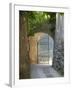 Gate of a Villa, Ravello, Salerno, Campania, Italy-null-Framed Photographic Print