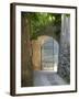 Gate of a Villa, Ravello, Salerno, Campania, Italy-null-Framed Photographic Print