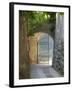 Gate of a Villa, Ravello, Salerno, Campania, Italy-null-Framed Photographic Print