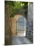 Gate of a Villa, Ravello, Salerno, Campania, Italy-null-Mounted Photographic Print