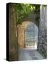 Gate of a Villa, Ravello, Salerno, Campania, Italy-null-Stretched Canvas