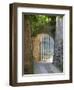 Gate of a Villa, Ravello, Salerno, Campania, Italy-null-Framed Photographic Print