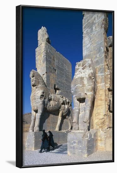 Gate of All Nations or of Xerxes, Persepolis-null-Framed Photographic Print