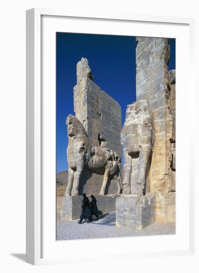 Gate of All Nations or of Xerxes, Persepolis-null-Framed Photographic Print