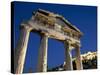 Gate of Athena Archegetis and the Acropolis at Night, UNESCO World Heritage Site, Athens, Greece, E-Martin Child-Stretched Canvas