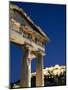 Gate of Athena Archegetis and the Acropolis at Night, UNESCO World Heritage Site, Athens, Greece, E-Martin Child-Mounted Photographic Print