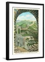 Gate of Banishment, Great Wall of China-null-Framed Art Print