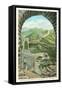 Gate of Banishment, Great Wall of China-null-Framed Stretched Canvas