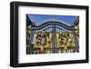 Gate of Buckingham Palace, London, South of England, United Kingdom of Great Britain-null-Framed Art Print