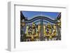 Gate of Buckingham Palace, London, South of England, United Kingdom of Great Britain-null-Framed Art Print