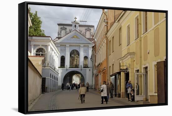 Gate of Dawn, Vilnius, Lithuania, Baltic States-Gary Cook-Framed Stretched Canvas