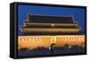 Gate of Heavenly Peace and Portrait of Mao Zhe Dong, Tiananmen Square, Beijing, China, Asia-Christian Kober-Framed Stretched Canvas