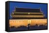 Gate of Heavenly Peace and Portrait of Mao Zhe Dong, Tiananmen Square, Beijing, China, Asia-Christian Kober-Framed Stretched Canvas